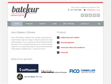 Tablet Screenshot of bateleur.co.za